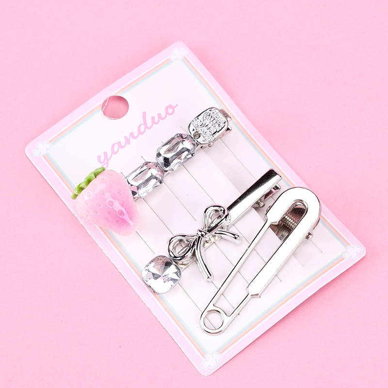 Caja de Cristal de Frambuesa Accesorios Silver Duck Clip 3