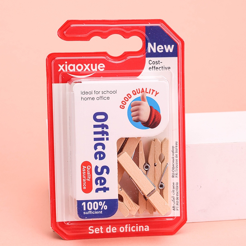 XXWM-A013 Clip de Madera 9pcs(4.5cm) 3