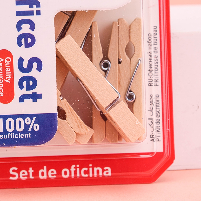 XXWM-A013 Clip de Madera 9pcs(4.5cm) 4