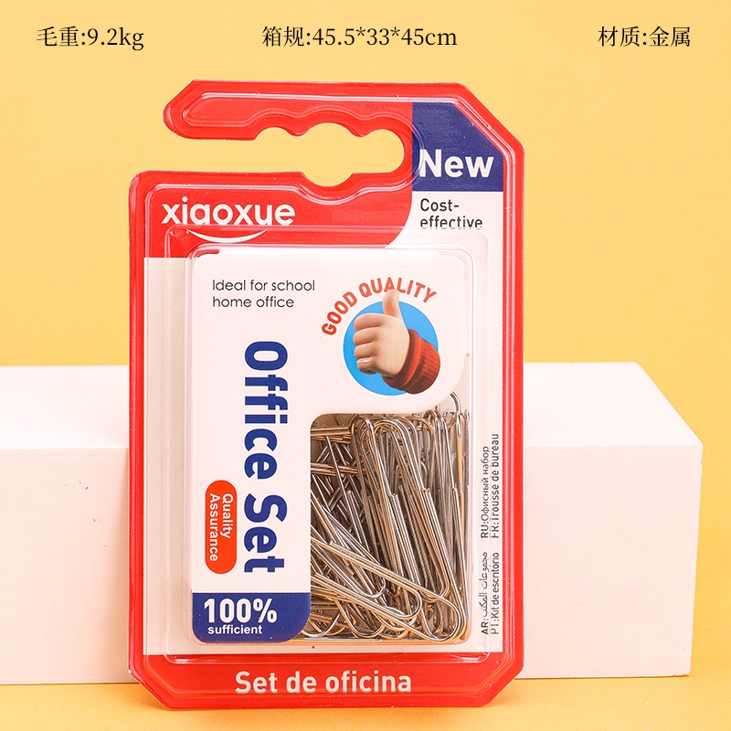 XXWM-A010 Clip de Papel de Plata Grande 40pcs