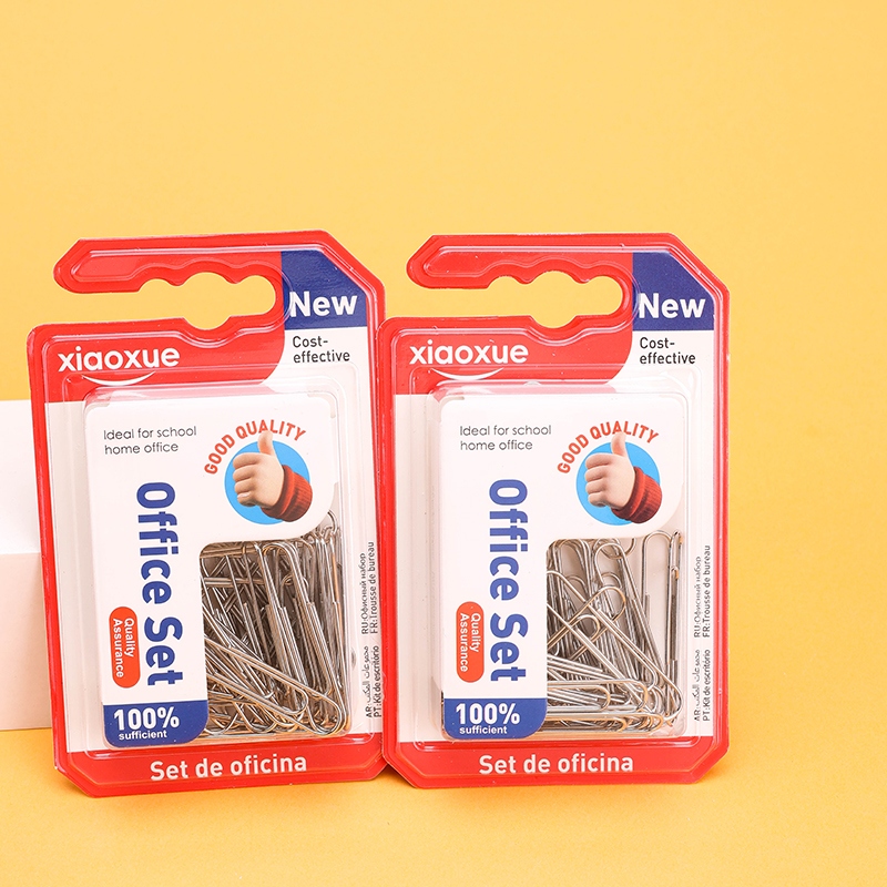 XXWM-A010 Clip de Papel de Plata Grande 40pcs 3