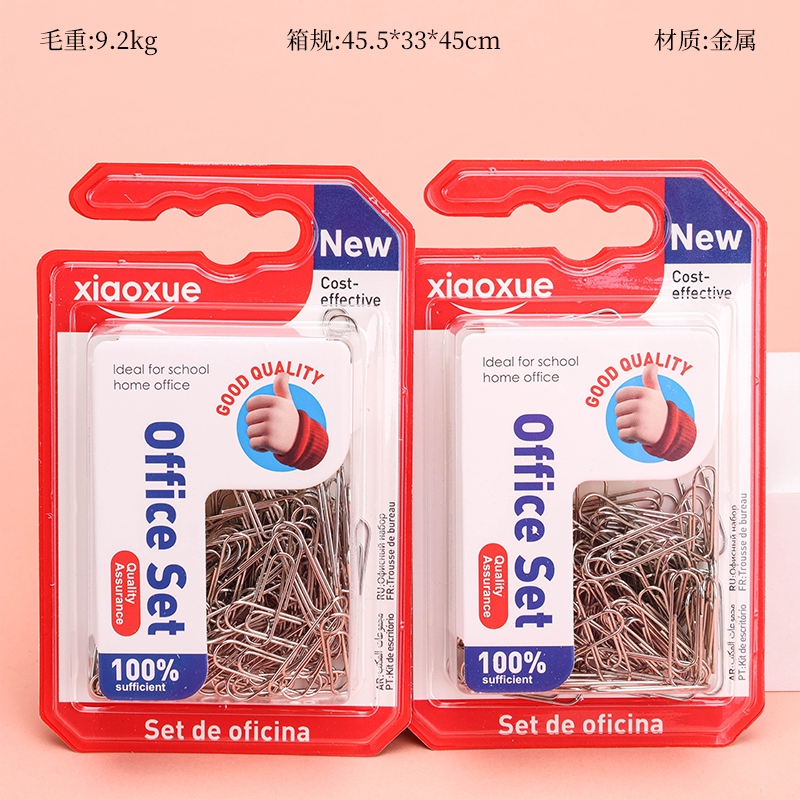 XXWM-A006 Plateado Clip 120pcs(28mm)