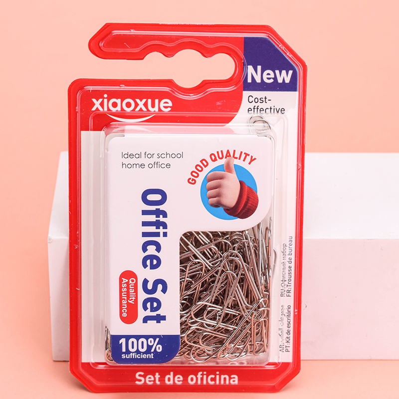 XXWM-A006 Plateado Clip 120pcs(28mm) 3