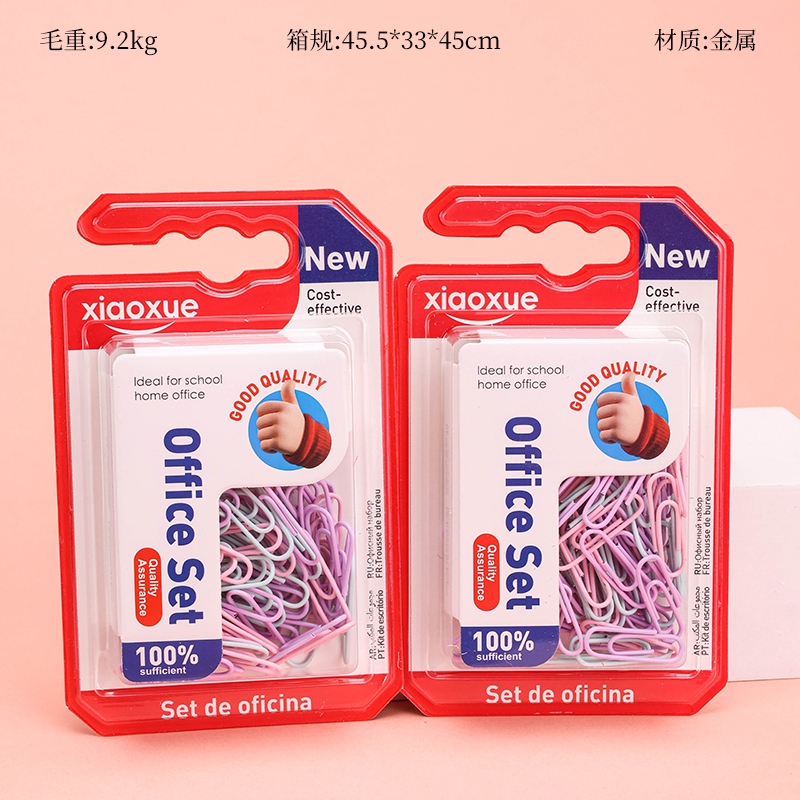XXWM-A007 Macaroon Clip 80pcs(28mm)