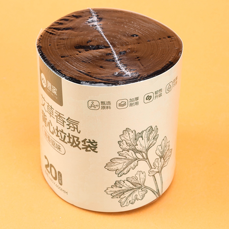 0735 Bolsa de Basura de Madera de Gusano Engrosada (Negro/20) 4