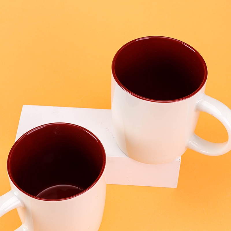 C- 20 Color Glaze Cerámica Taza (Color Al Azar) 3