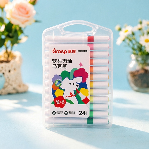 GMM9582-24 Marcador Acrílico de la Cabeza Suave 3