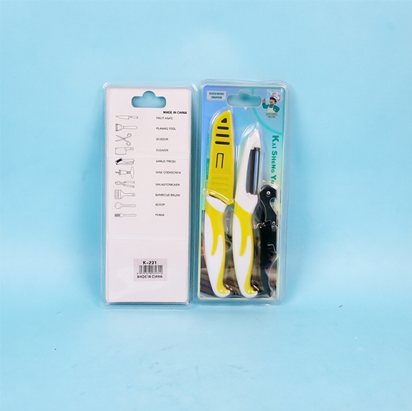 K-231 Cuchillo de Pájaro Conjunto de Tres Piezas 5