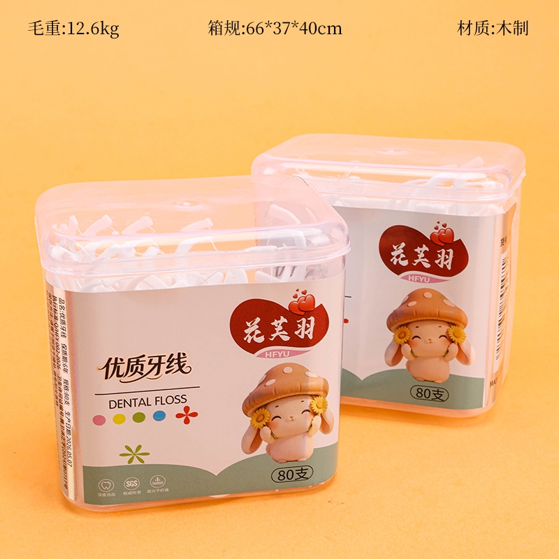 Hua Fu Yu -547 Square Box Dental Flos