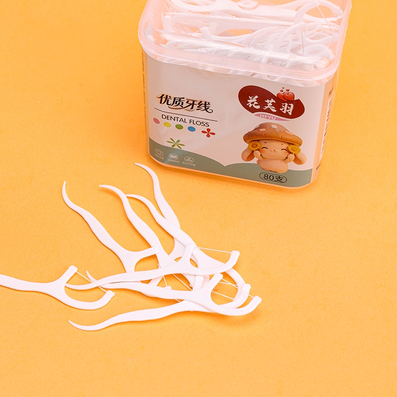 Hua Fu Yu -547 Square Box Dental Flos 3