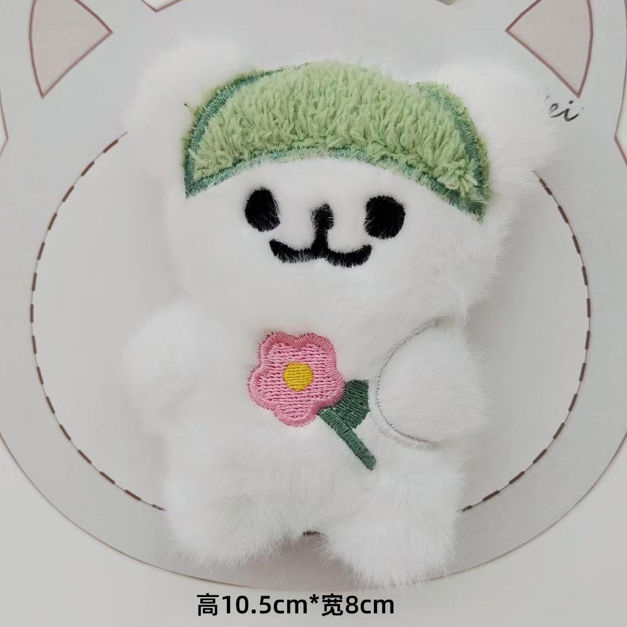 Colgante de Oso de Flores