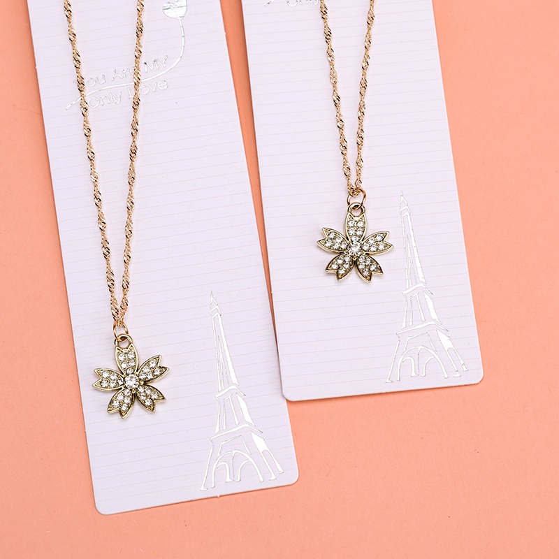 Nuevo Collar de Flores de Diamante 3