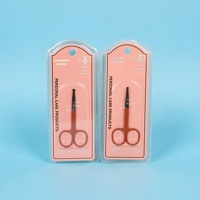 K-50352 Tijeras de Pelo de Nariz de Oro Rosa 3
