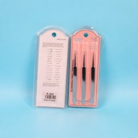 K-542 Doblado Oblicua Clip Recto Conjunto de 3 Piezas 3