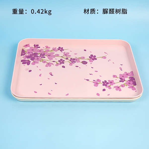 XZ8422 Bandeja Rectangular 14 (Color Mezclado) 2