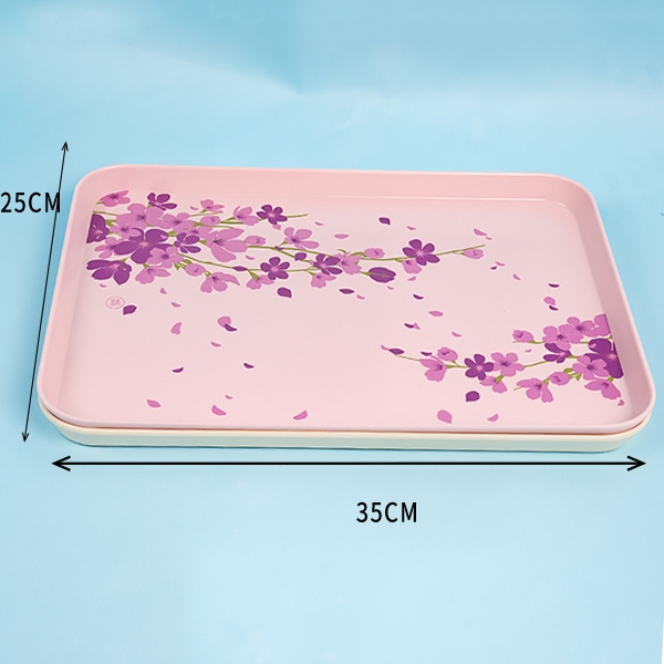 XZ8422 Bandeja Rectangular 14 (Color Mezclado) 4