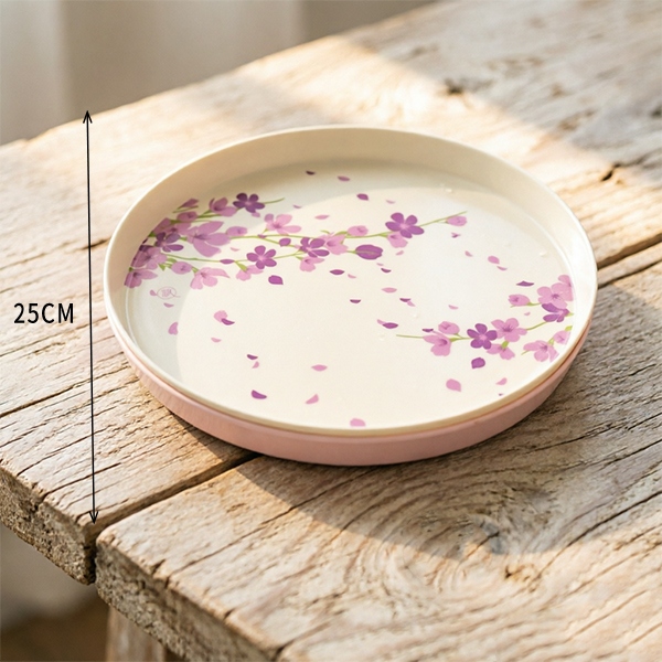 XZ8423 Bandeja Redonda 11.5 (Color Mezclado) 4