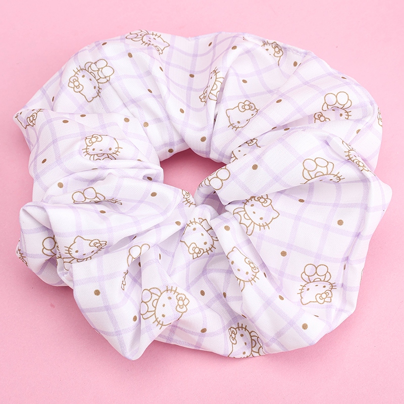 Wave Dot Plaid KT Cat Bowel Circle 4