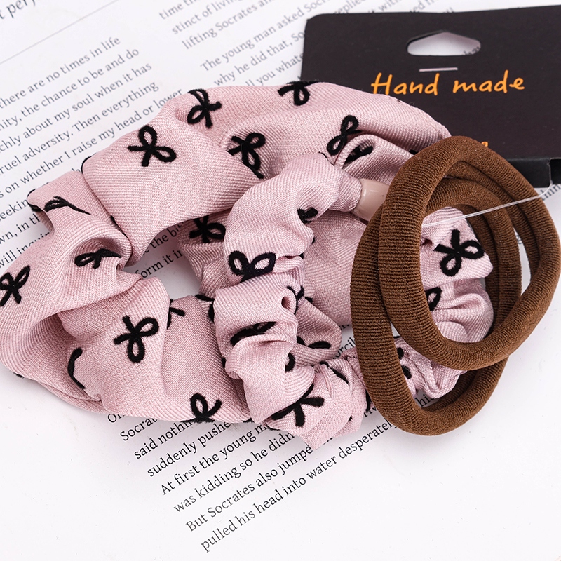 Bowtie-print Gut-ring Combo (2 2) 4