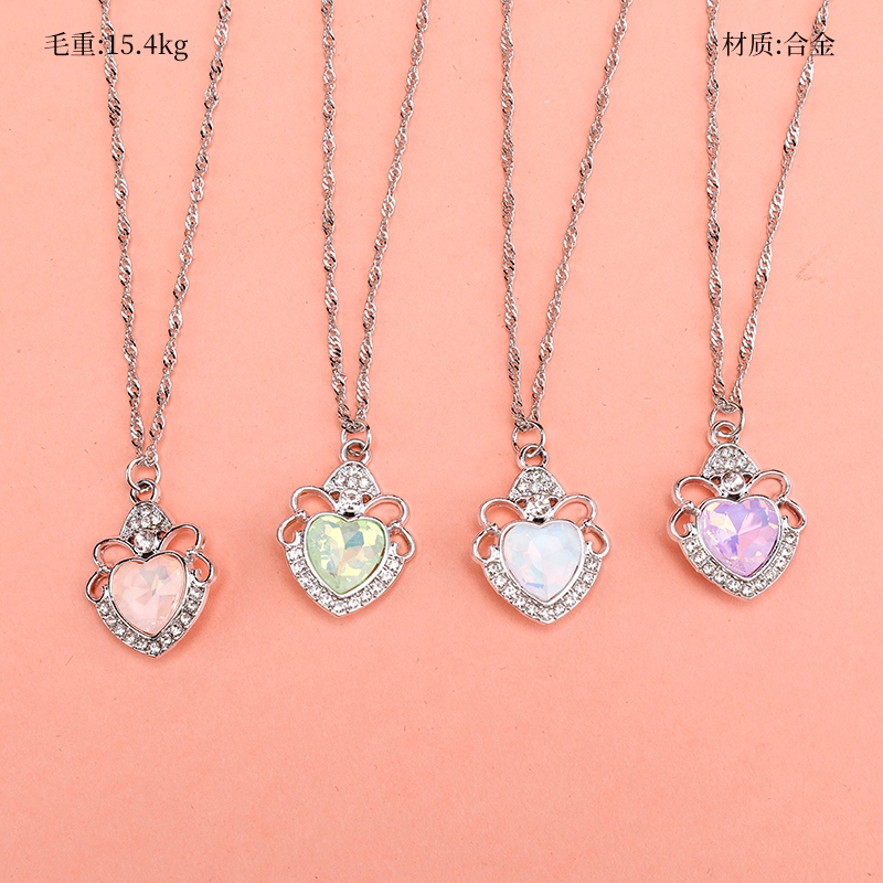 Corona de Amor Collar de Cristal