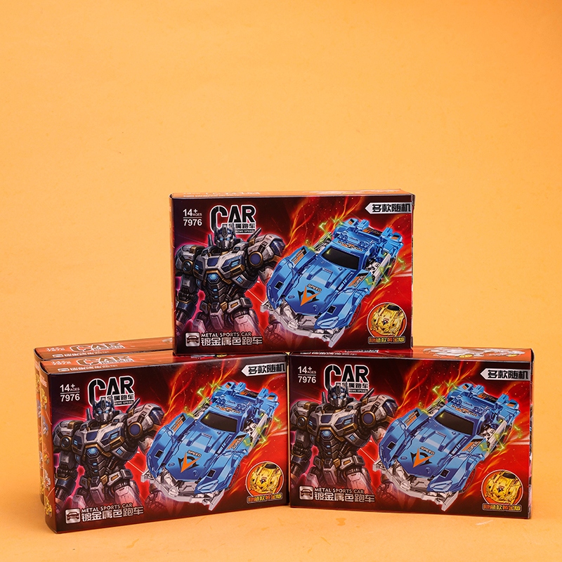 7976 Metal Assembled Sports Car Building Blocks 3