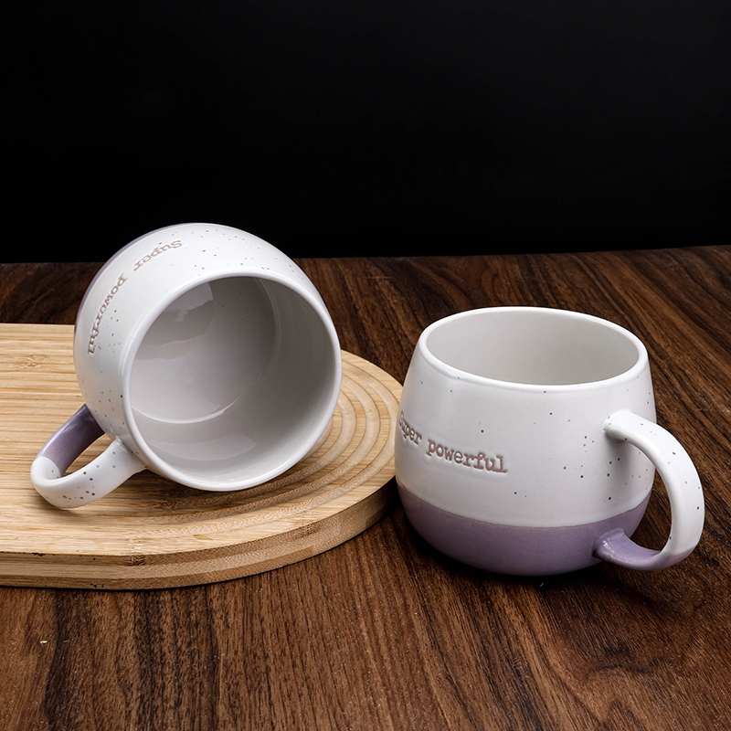 C8171 Taza de Cerámica Esférica (Color Al Azar) 3