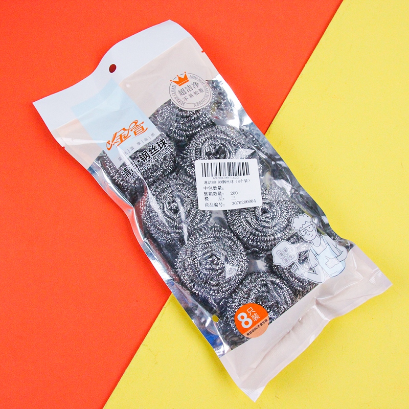 Limpieza Rápida 88-09 Scourers de Acero Inoxidable (8-pack) 2