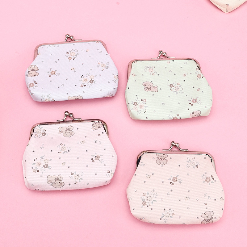 3.5 Inch Rinstone Puppy Iron Buckle Bag 3