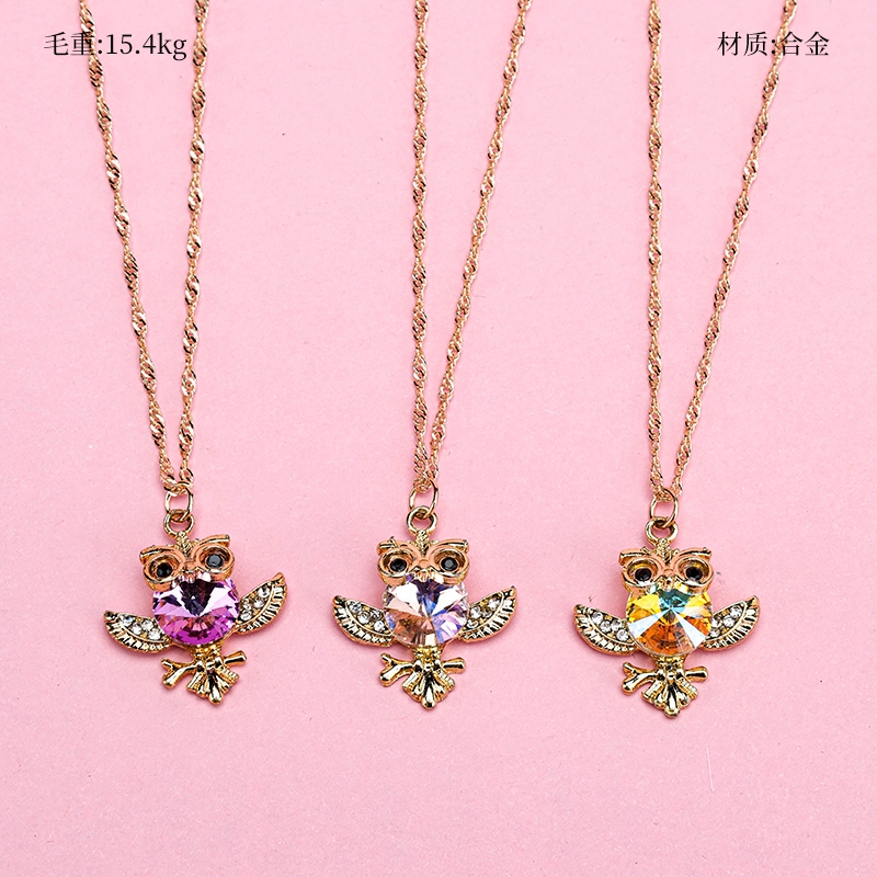 Nuevo Collar de Colgante Owl 2