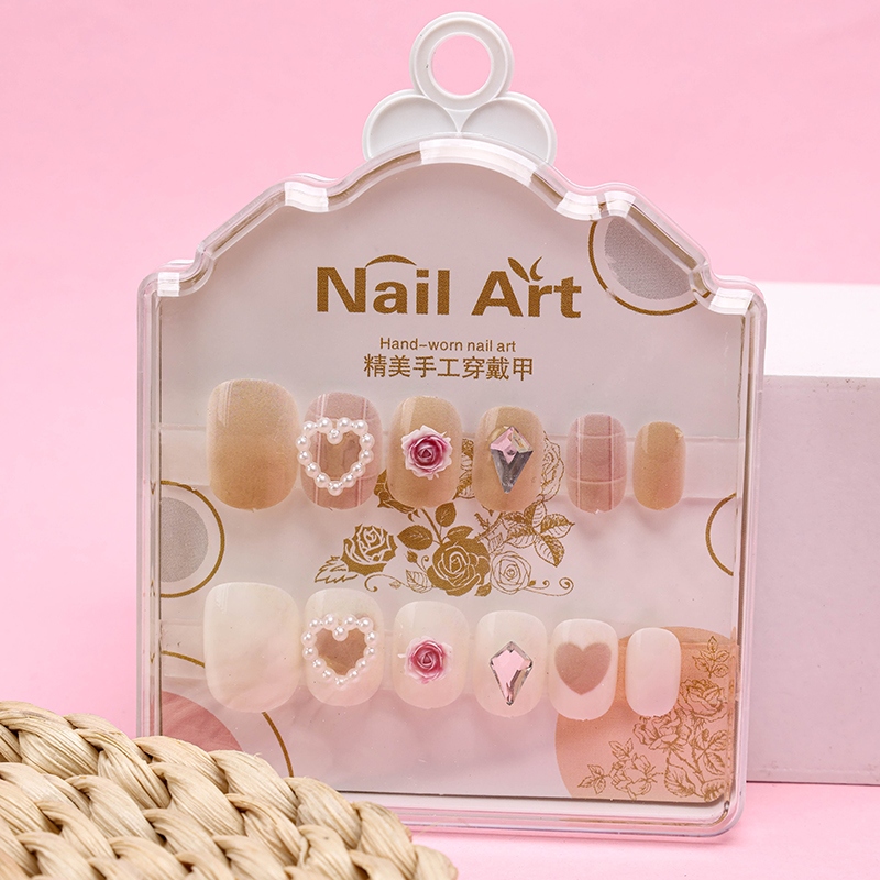 0079 Meng Fun Multi-drill las Uñas Falsas de los Niños (Crown Box) 4