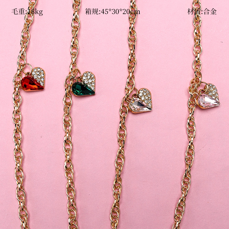 Pulsera Doble Corazón de Duraz