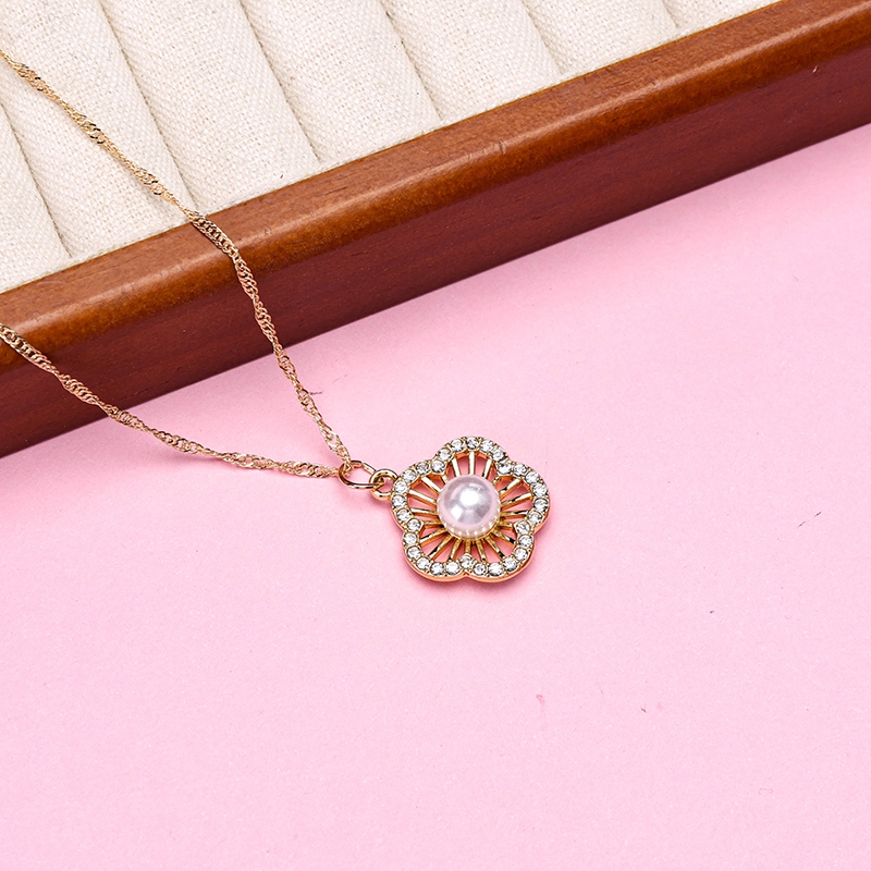 Collar de Agua de Girasol de Perlas 3