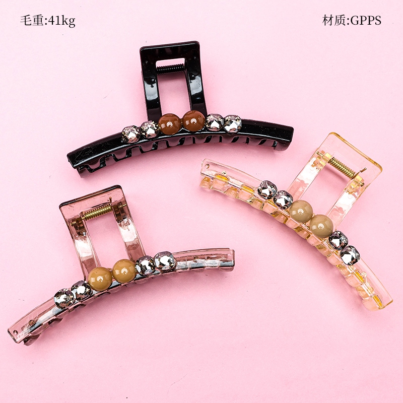 13cm Doble Lado Café Bean Zircon Accesorios Gran Garra 2