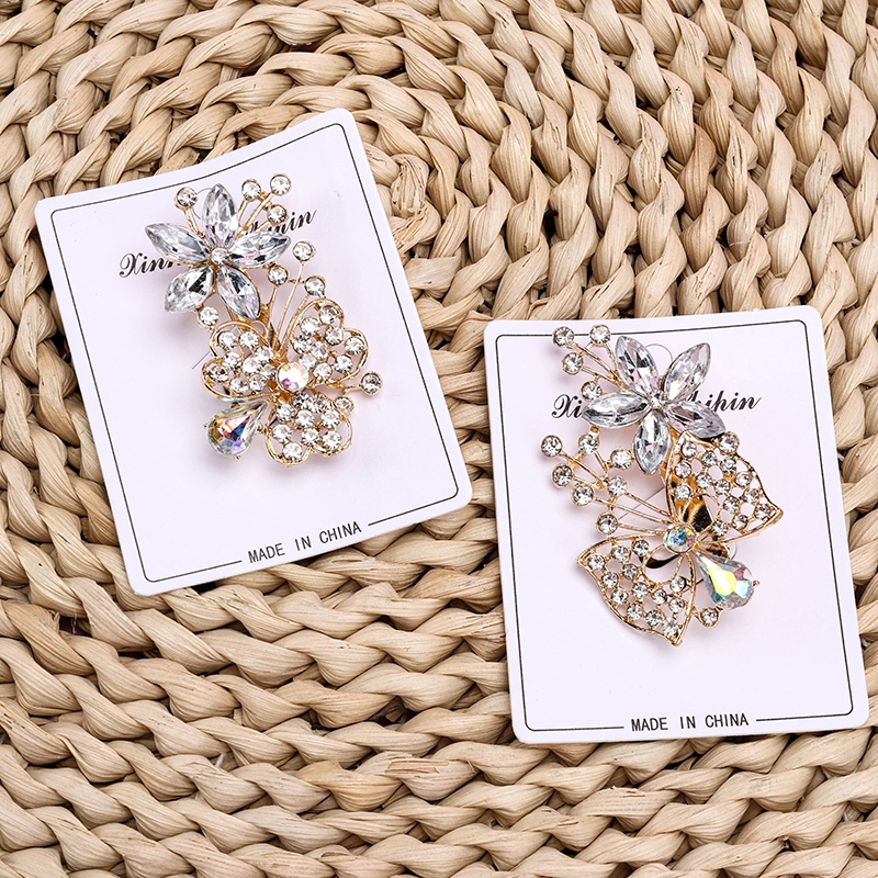 Broche de Flores de Zircon 3