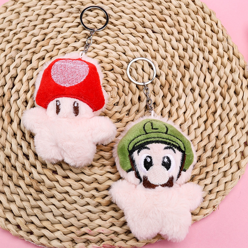 Mushroom Mario Plush Colgante 3
