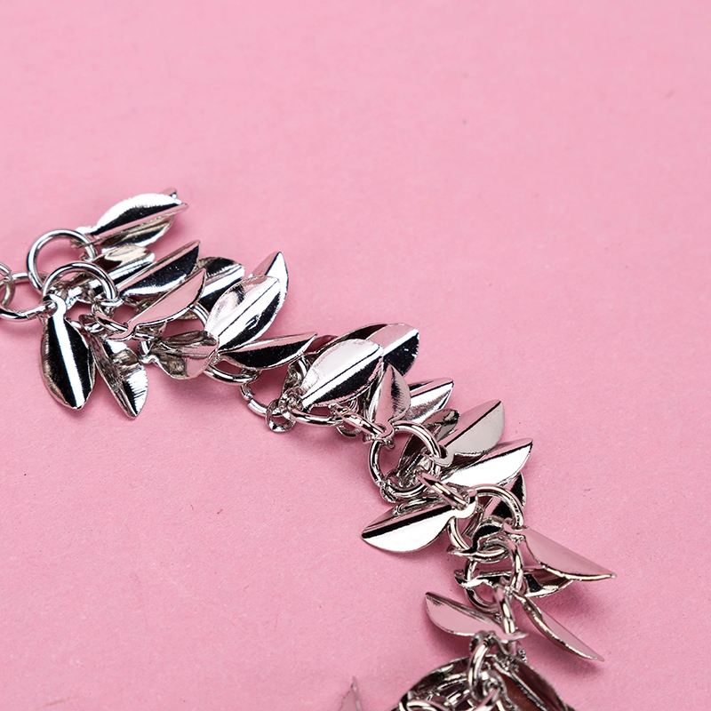 Nueva Pulsera de Hoja Roja 4