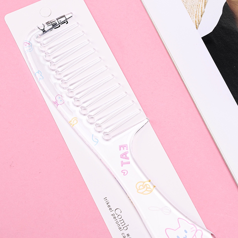 4397-4 Transparent Big Tooth Comb 4