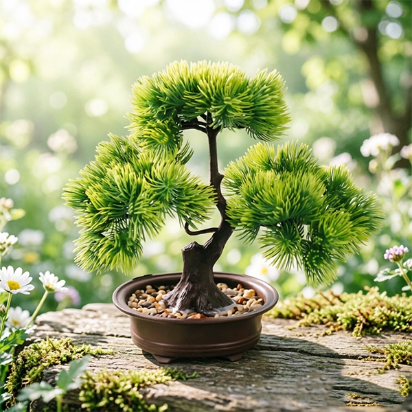 M145 Flor de Simulación Bonsai (Mixed) 3