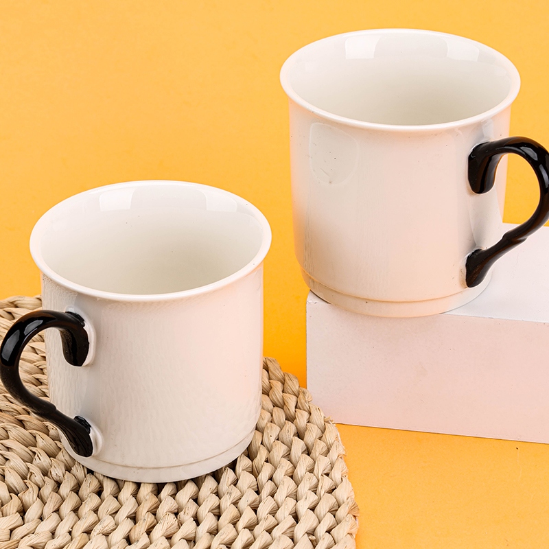 C- 24 Color Glaze Cerámica Taza (Color Al Azar) 4