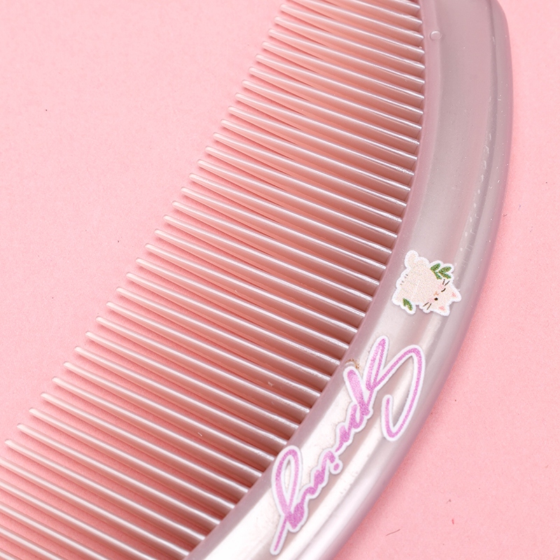 0056 Pearlescent Print Crescent Comb 4