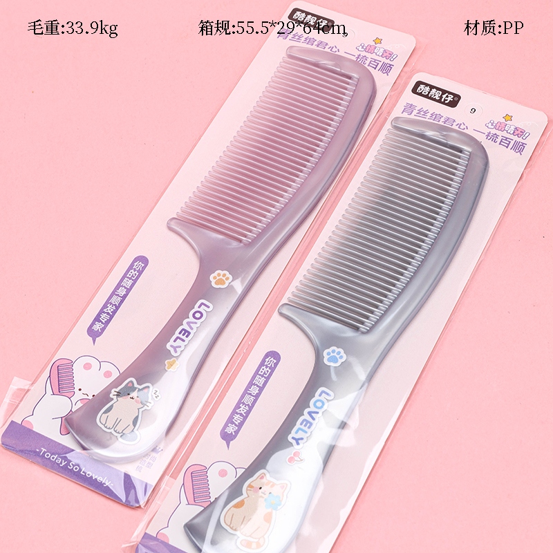 0059 Perla Estampado Gran Mango Peine