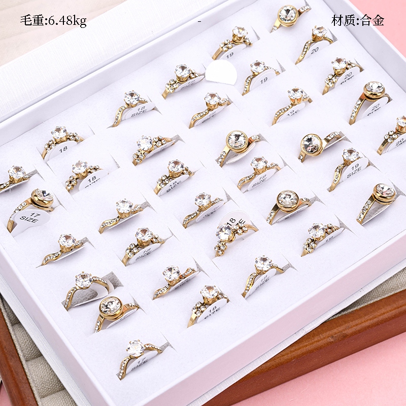 Nuevo Anillo de Estilo Zircon
