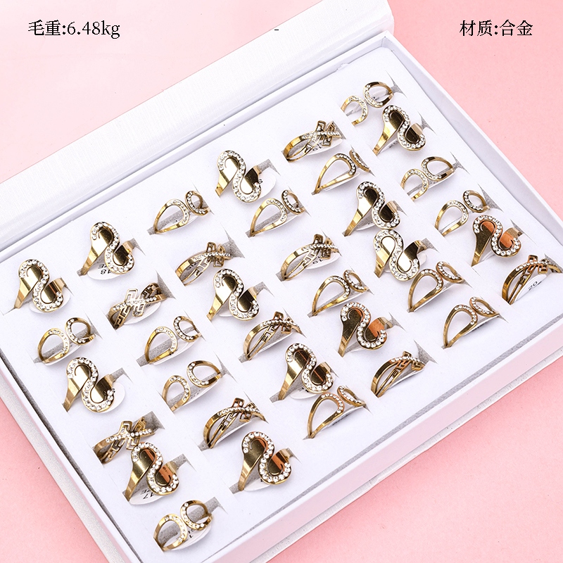 Nuevo Anillo de Modelado de Diamantes de Moda