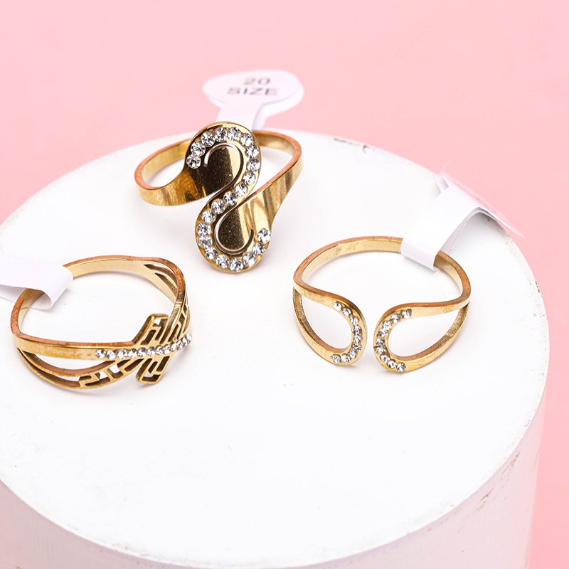 Nuevo Anillo de Modelado de Diamantes de Moda 3