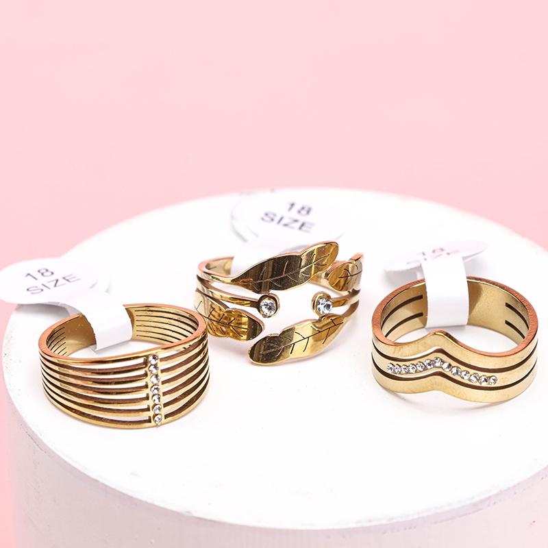 Anillo de Modelado de Diamantes de Moda 3