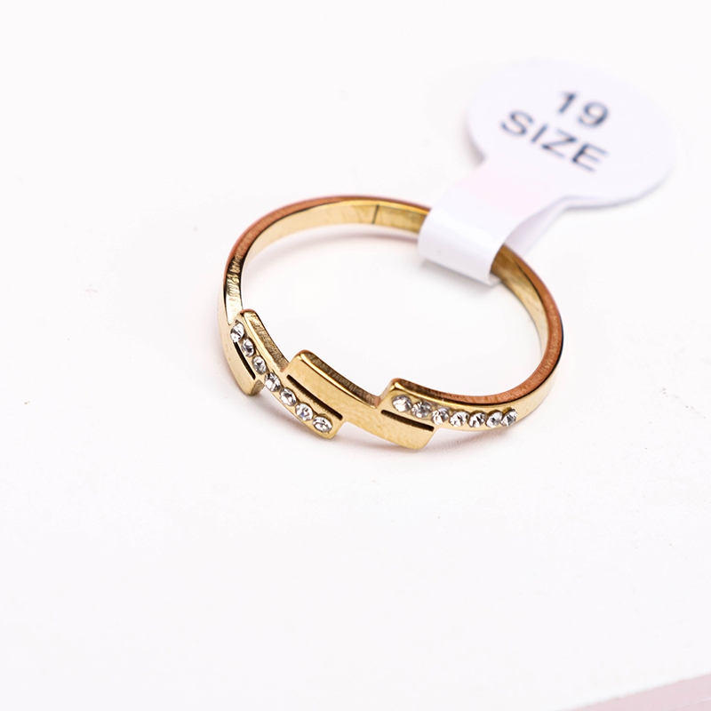 Nuevo Anillo de Modelado de Diamante Simple 4