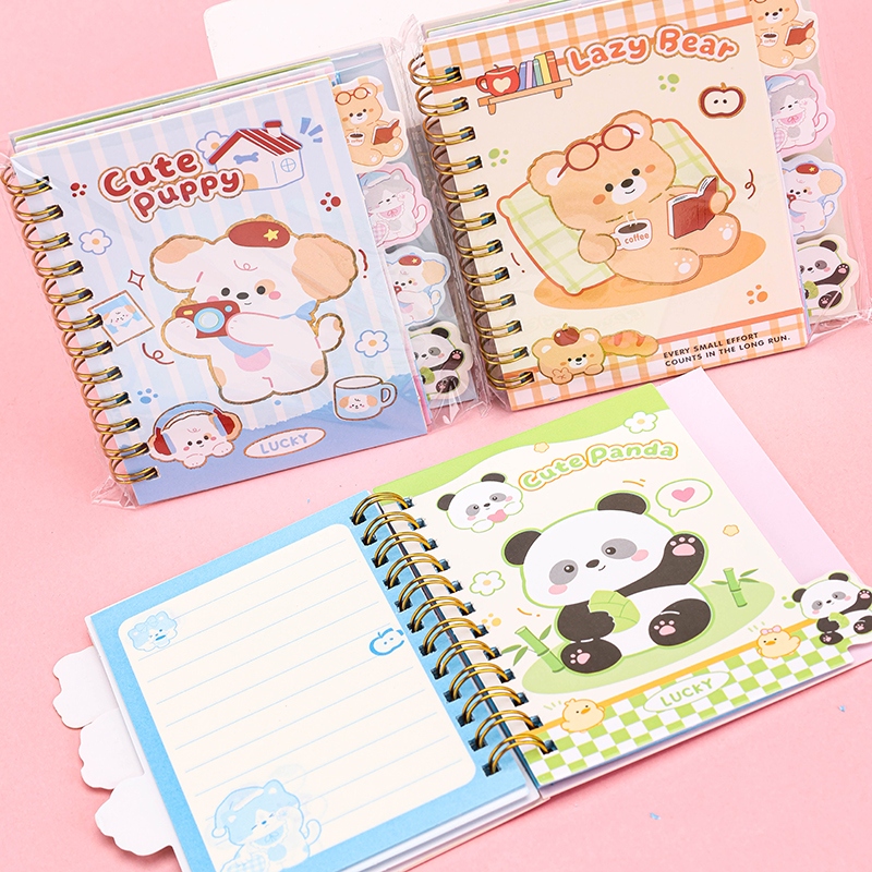 A7 Turn Cute Animal Coil Sheet (2228) 3