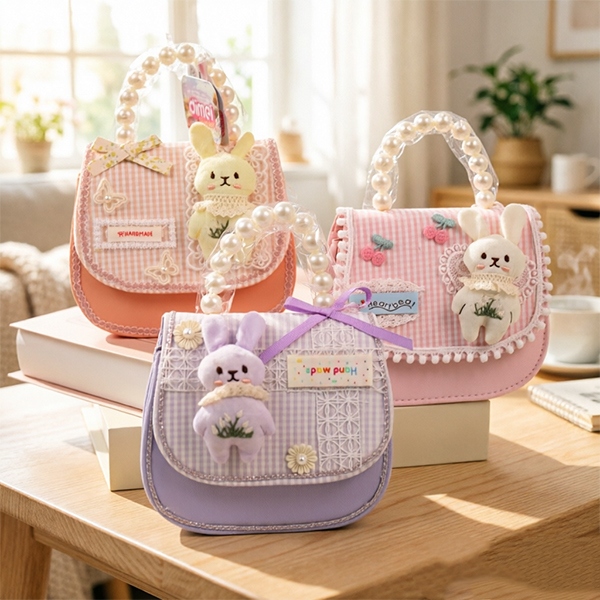 DM-B003-8 Bunny Doll Tote 3