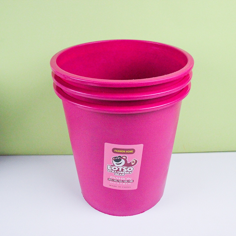 Mingsheng 3088 Strawberry Bear Trash Can 4