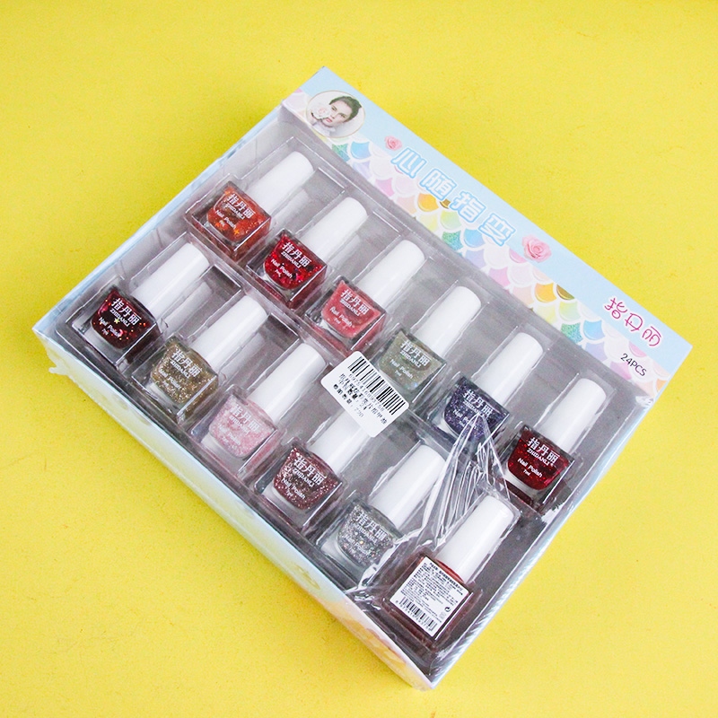 Zhidanli Colorido Brillo de Uñas Polaco 6